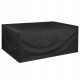 Cover for garden furniture - garden cover for set 242 x 162 x 100 cm black