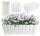  Prosperplast flowerpot 58 cm x 18 x 16.2 cm, white plastic