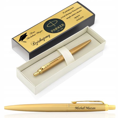  PARKER ballpoint pen with engraving for TEACHER + case