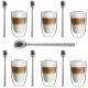 Glasses and Cups Vialli Design Latte Glasses 350 ml 6 pcs.