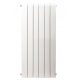  Faral 514 W aluminum radiator white 240 x 880 x 95 mm - side connection