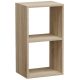  Marand Bookcase Desk Shelf 40 x 72.5 x 30 cm Sonoma Oak