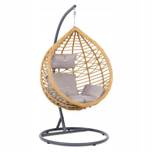 Garden chair, hanging MEVEN freestanding hanging chair, 87 cm, 110 kg