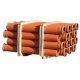 Sewage pipe 160 SN4 fi160 2 m Orange pipe for septic tank