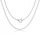  PANCERKA SILVER CHAIN 60 CM 1.3 MM SILVER 925