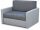  BIRD Meble Tedi 1 Sofa, 98 x 98 cm, fabric in shades of grey