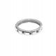  Silver ring band DOG PAWS size 11