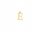  GOLD PENDANT SMALL LETTER EZ WITH DIAMOND ENGRAVING