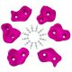 Climbing Stones Grips 6 PINK + Screws