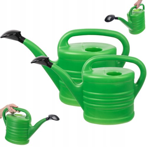  Kadax watering can 15 l, plastic, green tones