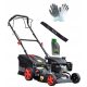 Petrol lawn mower - Husar petrol lawn mower with 123 cm³ capacity. 50 l basket, cutting width 43 cm