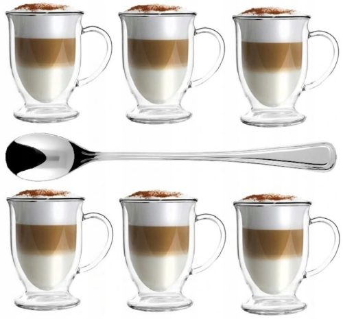 Glasses and Cups Vialli Design Latte Glasses 250 ml 6 pcs.