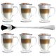 Glasses and Cups Vialli Design Latte Glasses 250 ml 6 pcs.