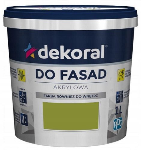  Dekoral Acrylic Wall Paint 5 l Olive Green Matt