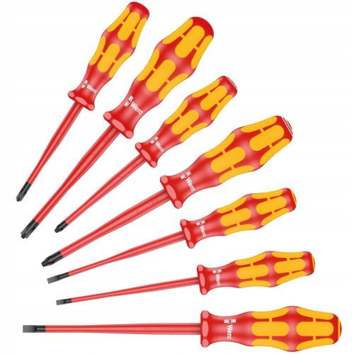  Wera 7-piece insulated screwdriver set