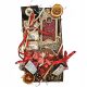 Ekoloco 37 gift basket coffee + 2 chocolates + 5 teas + decorative wood wool + dried orange slices