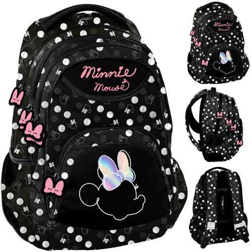 Charming Minnie Mouse School Backpack by Paso with Advanced Comfort Features
