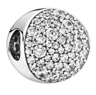  Charms Shining elegance pave zircons 925