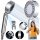 Smart Bits Turbo Shower Head, Chrome Spray