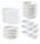 Dinner service Ikea OFTAST table service, 24-piece