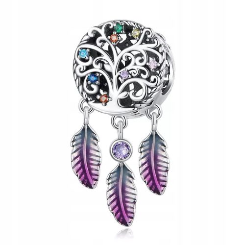  Charm Pendant - Dream Catcher Tree of Happiness