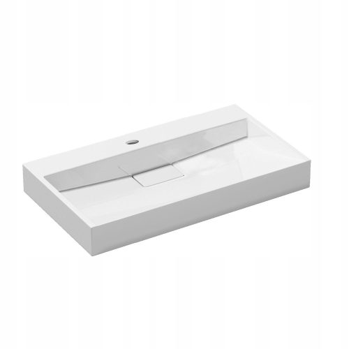 Rectangular countertop washbasin from Veldman