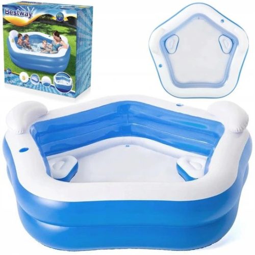 Bestway 54153 inflatable pool 213 x 206 cm blue