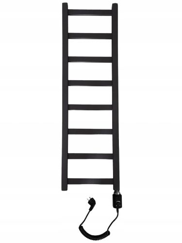  ELECTRIC HEATER LADDER vertical 450W DEX 990/300 BLACK MATT