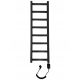  ELECTRIC HEATER LADDER vertical 450W DEX 990/300 BLACK MATT