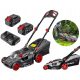  Graphite 40 cm cordless lawn mower + Li-Ion Graphite battery 18 V 4 Ah