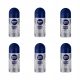  Nivea MEN Silver Protect 6 pcs. x 50 ml roll-on antiperspirant