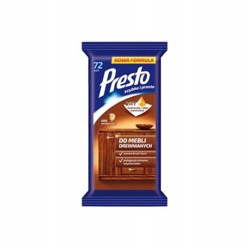  PRESTO wet wipes for furniture 55pcs.