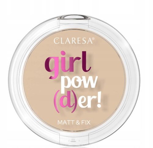  Claresa Pressed Powder Girl Powder 02 Natural Beige 12g