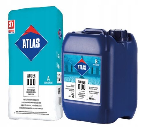 Two-component instant sealant Woder Duo 24 kg dry ATLAS