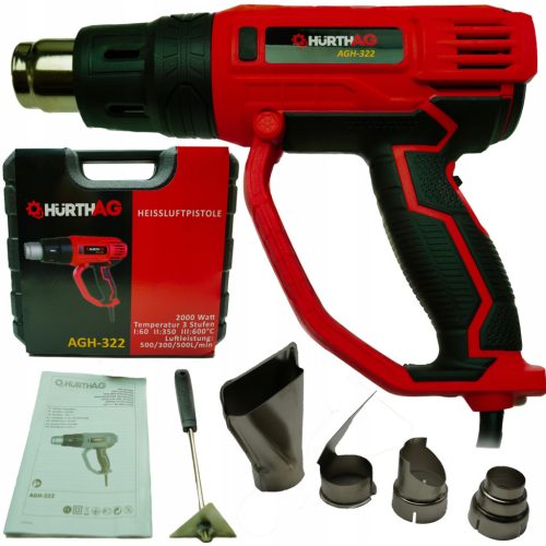  HurthAG 2000 W 230 V 600 °C hot air gun