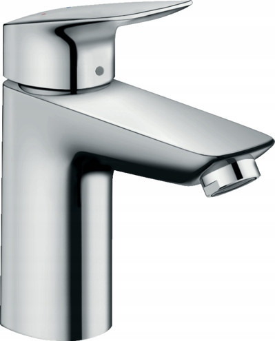  Hansgrohe Logis chrome pedestal washbasin mixer