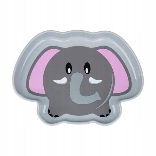  PLASTIC PLATE ELEPHANT AKUKU A0071