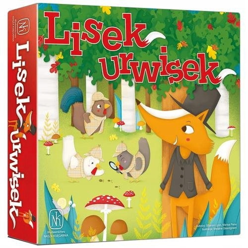 Our bookstore Lisek Urwisek board game