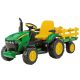  PEG PEREGO JOHN DEERE TRACTOR WITH 12V BATTERY