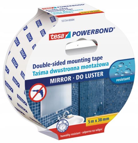 Tesa double-sided adhesive tape 38 mm x 5 m