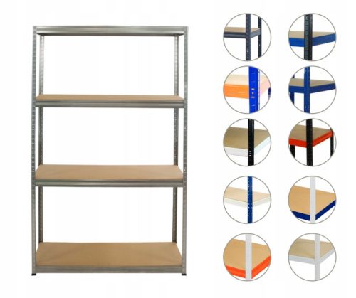 metal storage rack 180 x 120 x 50 cm