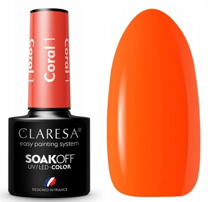  Hybrid nail polish Claresa Color nail polish Shades of orange