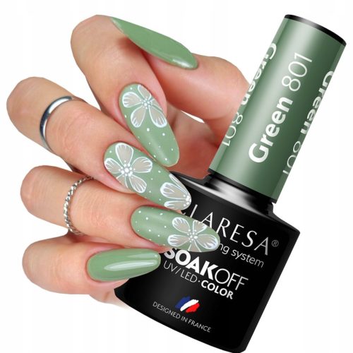  HYBRID NAIL POLISH HYBRID SAGE GREEN GREEN 801