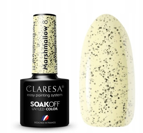  Hybrid nail polish Claresa Marshmallow 8 5 ml