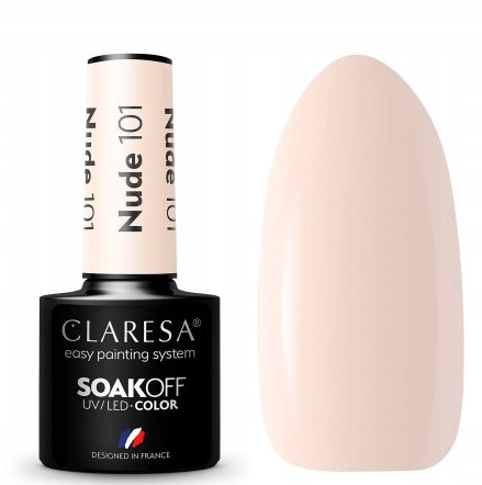  Claresa Nude No. 101 5 ml hybrid varnish