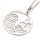  Silver 925 Pendant Patterned Circle