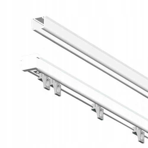  Aluminium ceiling rail MS 240cm, single