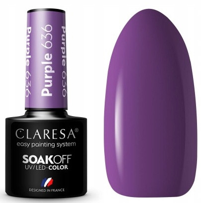  CLARESA Purple 636 5g hybrid varnish