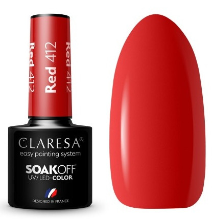  Claresa hybrid varnish 412 5 g red