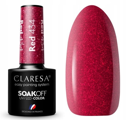  Claresa hybrid varnish 434 5 g red